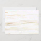 Carte photo de Saint-Valentin de l'amour | d'or (Dos)