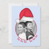 Carte photo de Santa Hat (Devant)