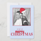 Carte photo de Santa Hat (mobile) (Devant)