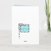 Carte photo de scène de neige (Dos)