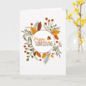 Carte photo de sentiments de Thanksgiving (faculta (Fleur jaune)