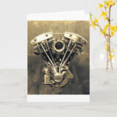 Carte Photo de Shovelhead #1 (Fleur jaune)