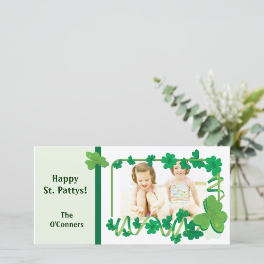 Carte photo de St. Patrick (Debout devant)