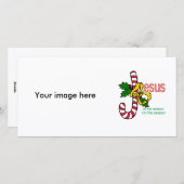 Carte photo de sucre de canne de Jésus (Devant / Derrière)