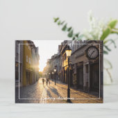 Carte photo de superposition de cadre de Noël simp (Debout devant)