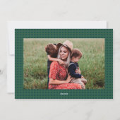 Carte photo de superposition de Noël (Dos)