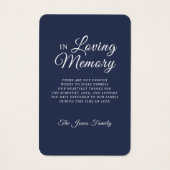 Carte photo de sympathie (Dos)