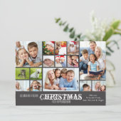 Carte photo de tableau de bord de collage (Debout devant)