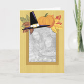 Carte photo de Thanksgiving (Devant)
