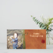 carte photo de thanksgiving (Debout devant)