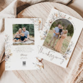 Carte photo de Thanksgiving joyeux