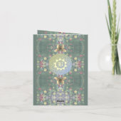 Carte Photo de toutes les occasions Floral Mandala (Dos)