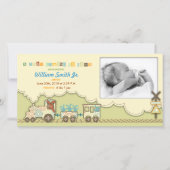 Carte photo de train Choo Choo (Devant)