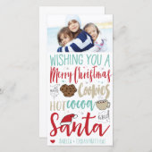 Carte photo de vacances (Devant / Derrière)