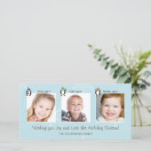 Carte photo de vacances (Debout devant)