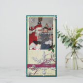 Carte photo de vacances (Debout devant)