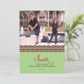 Carte photo de vacances (Debout devant)