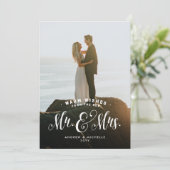 Carte photo de vacances (Debout devant)