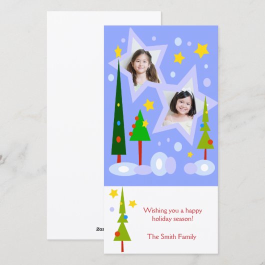 Carte photo de vacances (Devant / Derrière)