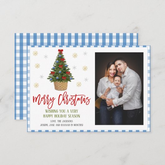 Carte photo de vacances (Devant / Derrière)