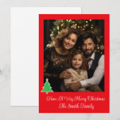 Carte photo de vacances (Devant / Derrière)