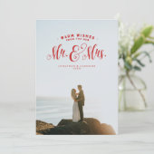 Carte photo de vacances (Debout devant)