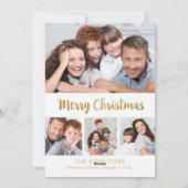 Carte Photo de Vacances Amusantes (Dos)