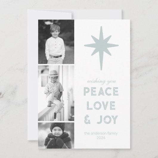 Carte photo de vacances Anderson (Devant)