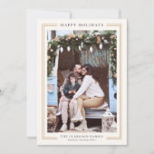 Carte photo de vacances classique (Devant)