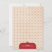 Carte photo de vacances Classy (Dos)