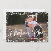 Carte photo de vacances de cadre figé (Devant)