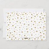 Carte photo de vacances de joie et d'acclamation (Dos)