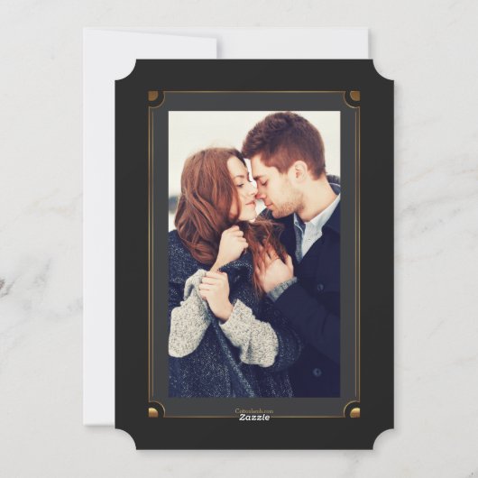 Carte photo de vacances de luxe (Dos)