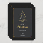 Carte photo de vacances de luxe (Devant / Derrière)