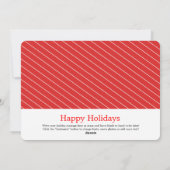 Carte photo de vacances de paix et d'amour (Dos)