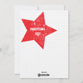 Carte photo de vacances de Rockstar - chant de La (Dos)