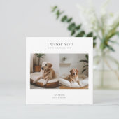 Carte Photo de Vacances de Saint-Valentin pour Ani (Debout devant)