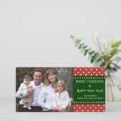 Carte photo de vacances Dots (Debout devant)