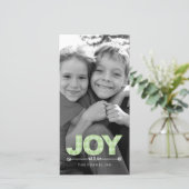 CARTE PHOTO de vacances DOTS (Debout devant)