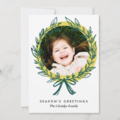 Carte photo de vacances du cadre de couronne (Devant)