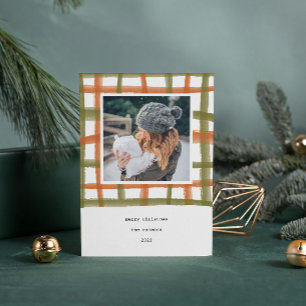 Carte photo de vacances en classe   A