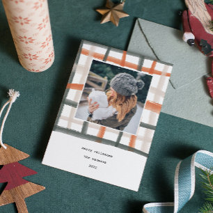 Carte photo de vacances en classe   B