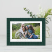 Carte photo de vacances en prune cadre de Houndsto (Debout devant)