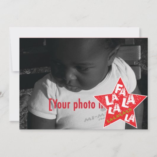 Carte photo de vacances - Fabuleux Star Studed (Devant)