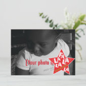 Carte photo de vacances - Fabuleux Star Studed (Debout devant)