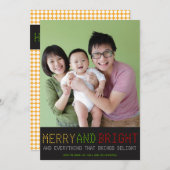 Carte photo de vacances High Tech (Devant / Derrière)