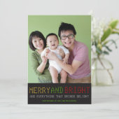 Carte photo de vacances High Tech (Debout devant)