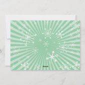 Carte photo de vacances Horizontal moderne du mili (Dos)