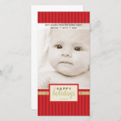 CARTE PHOTO DE VACANCES INTELLIGENTE :: panneau in (Devant / Derrière)