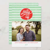 Carte photo de vacances Jolly AF (Devant / Derrière)